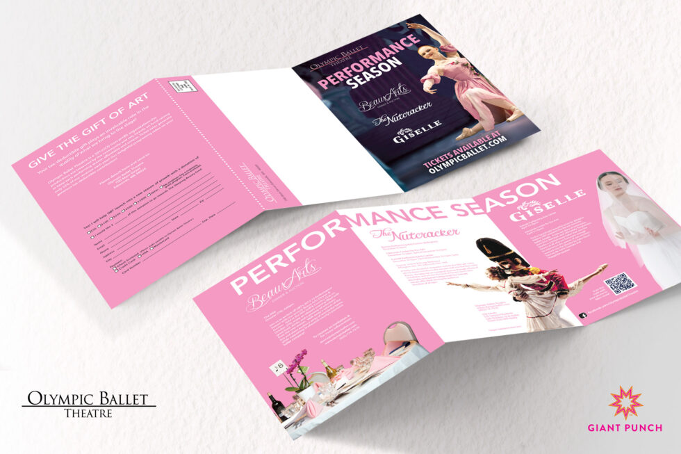Ballet Theater Selfmailer Designed by Giant Punch - Logos - Print ...
