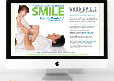 Gentle Dental Location-Based Landing Pages
