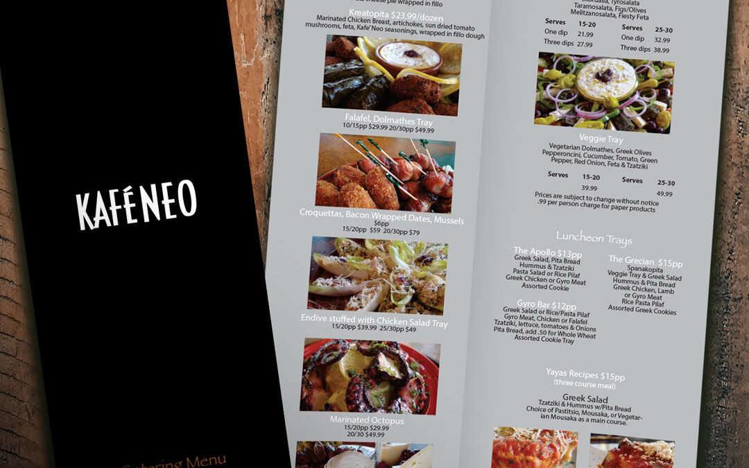 Bistro Experience: Menu Design & Branding by Giant Punch