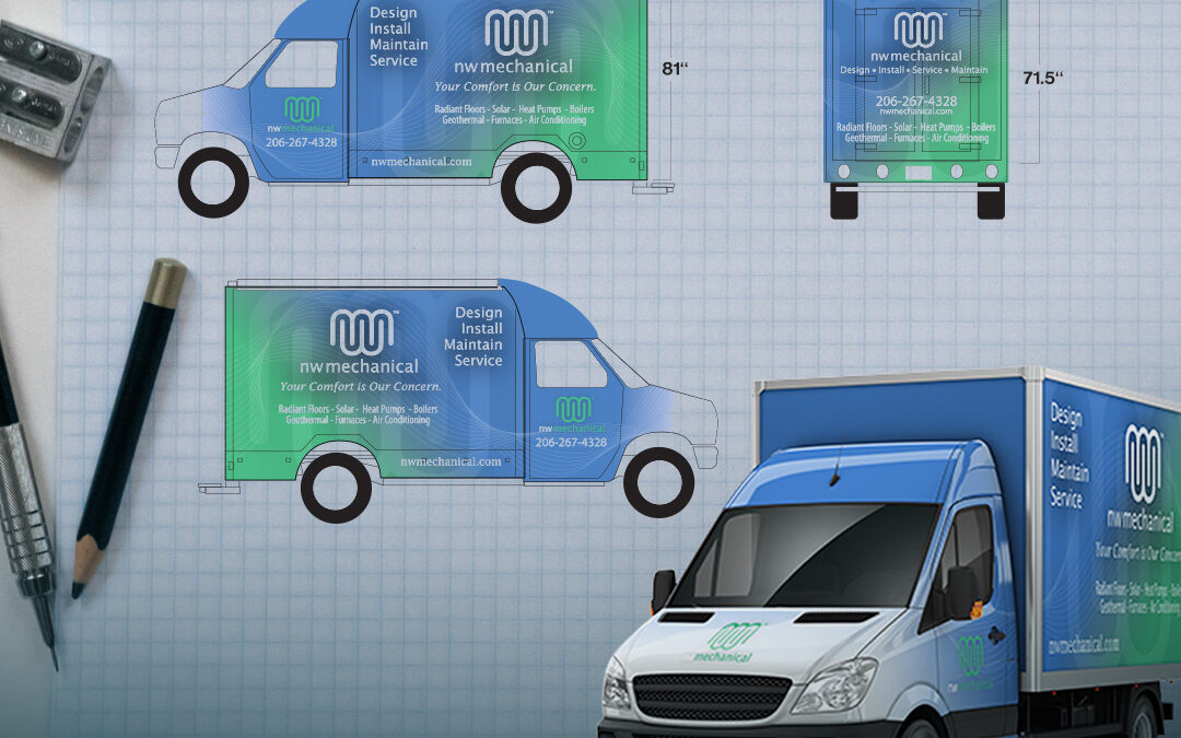 Eco-Friendly Truck Wrap Design by Giant Punch