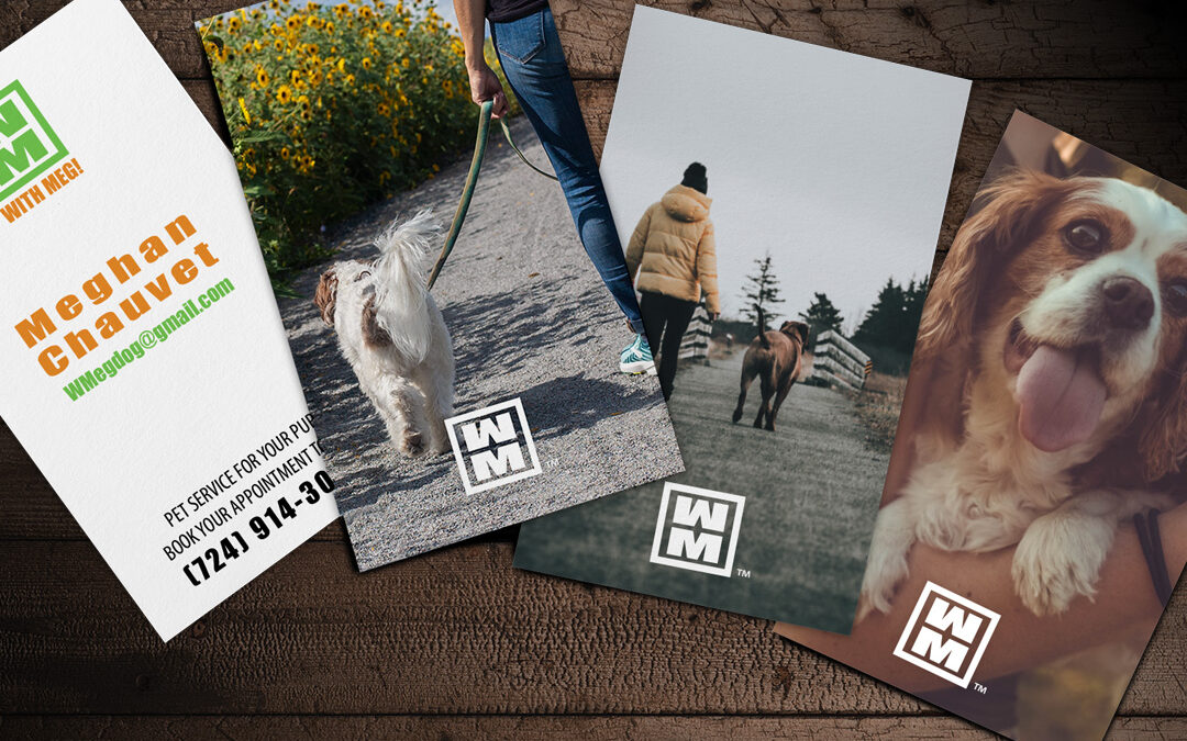 Business Card Designs by Giant Punch for Pet Care Provider