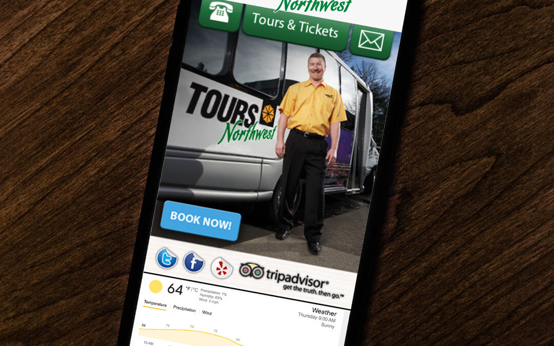 Local Tours Mobile Responsive Website Design by Giant Punch