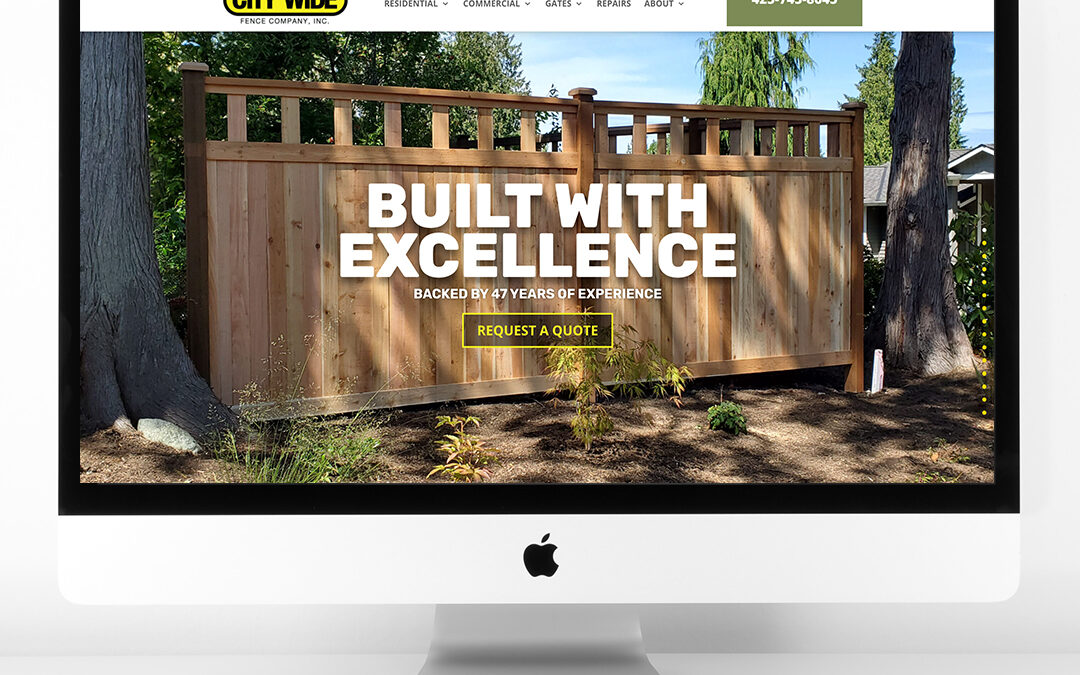 City Wide Fence Responsive Website Design by Giant Punch