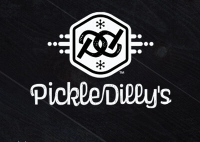 Pickledilly’s at APEX Pickleball Clubs Logo and Branding Designed by Giant Punch